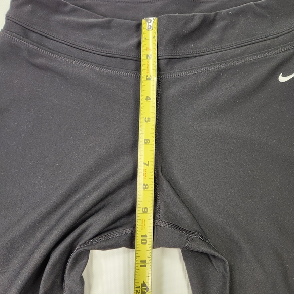 Nike Black Flared Yoga Pants Dri-FIT Athletic Wear - Picture 8 of 10